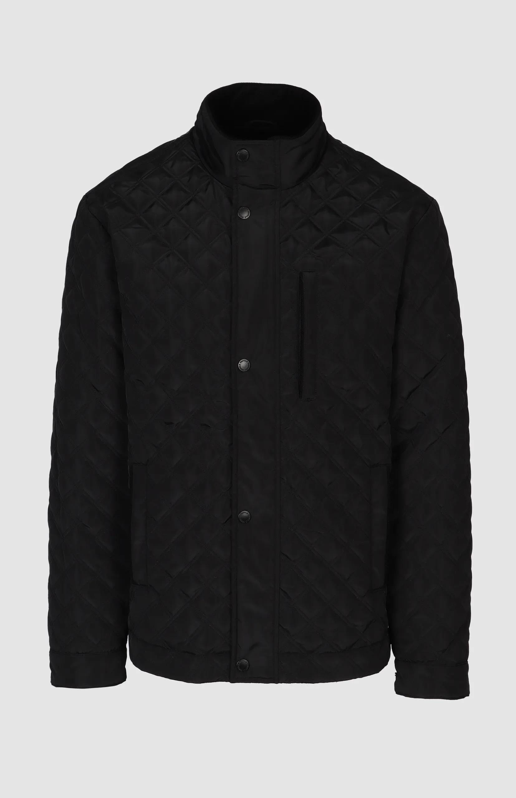 Pringle Mens Richard Quiltd Jacket Black | Pringle