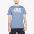 Jeep Mens Logo Icon Strong Short Sleeve Tee Vintage Blue | Jeep