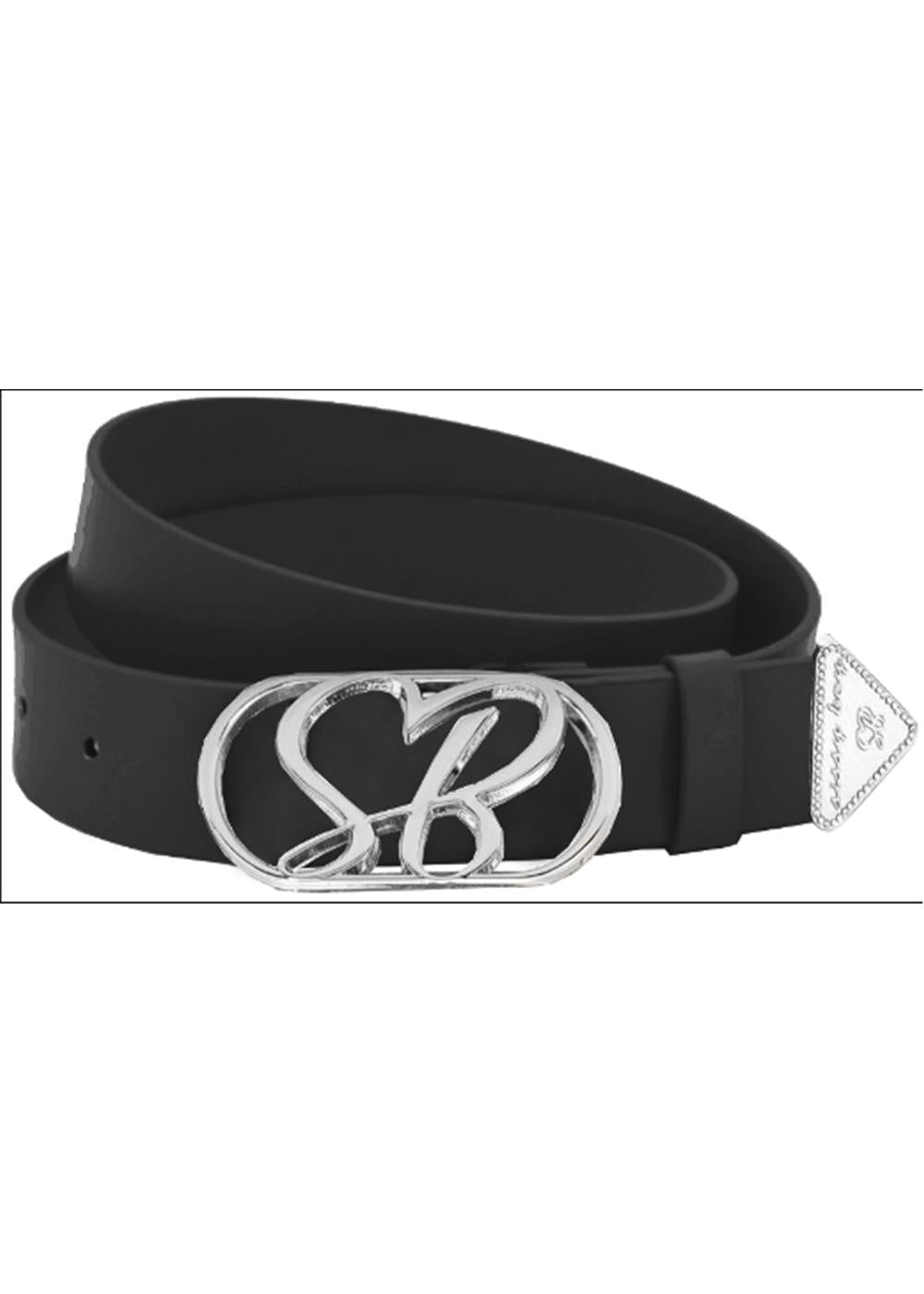 Sissy Boy Belt Sb Logo Buckle Black