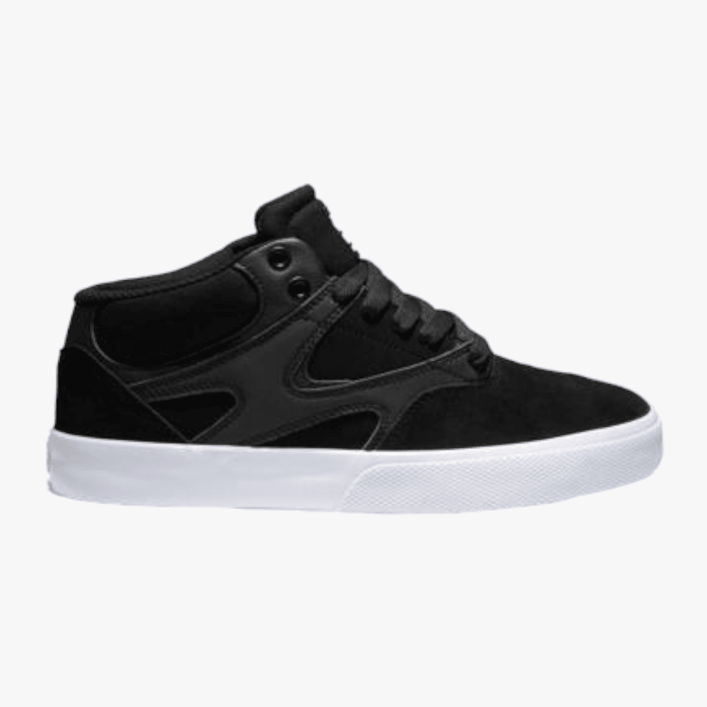 Dc Mens Kalis Vulc Mid Sneaker Black White | Dc