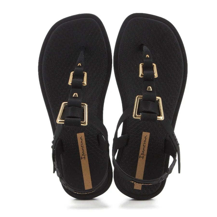 Ipanema Womens Urbane Sandal Black Gold | Ipanema