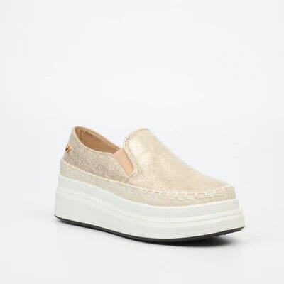 Butterfly Womens Senhora 29 Sneaker Champagne | Butterfly