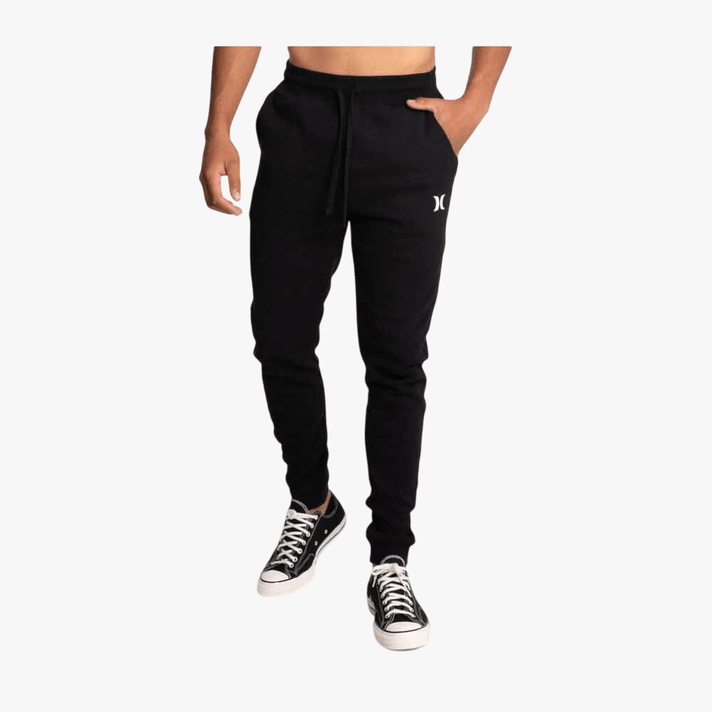 Hurley Mens Beach Club Icon Fleece Pants Black Hurley