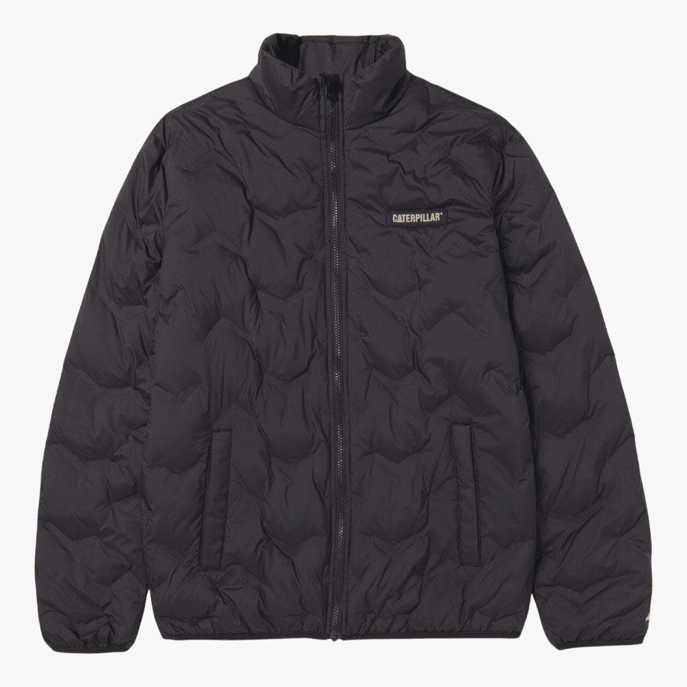 Caterpillar Mens Bonded Medium Weight Insulated Jacket Black | Caterpillar