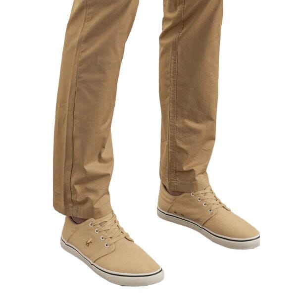 Polo Mens Overdyed Twill 5 Pocket Trouser Khaki | Polo