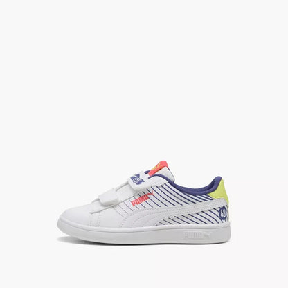 Puma Kids Smash 3.0 Sneaker Posied 2 Race V White | Puma