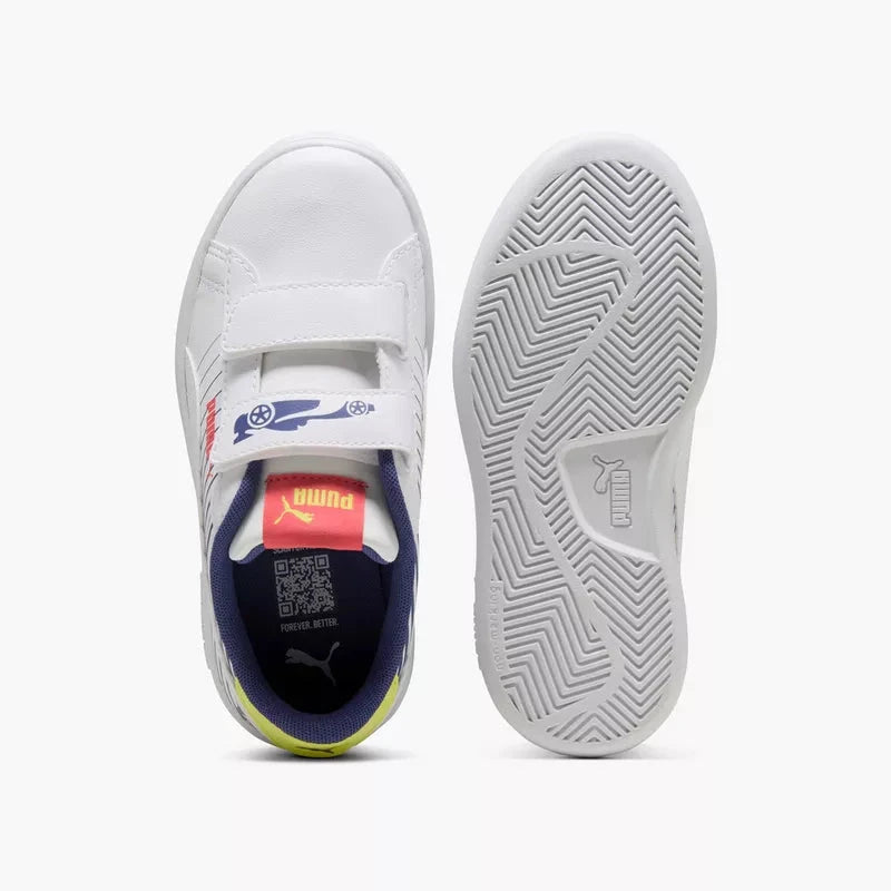 Puma Kids Smash 3.0 Sneaker Posied 2 Race V White | Puma