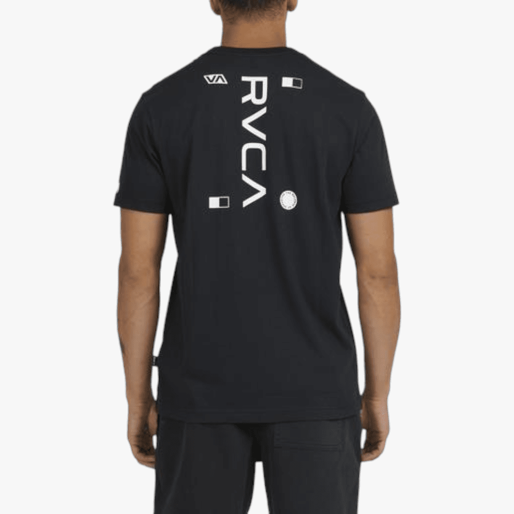 Rvca Mens Upstanding Active Short Sleeve Tee Black | Rvca