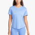 Nike Womens Dri Fit Swoosh Short Sleeve Tee Blue | Nike