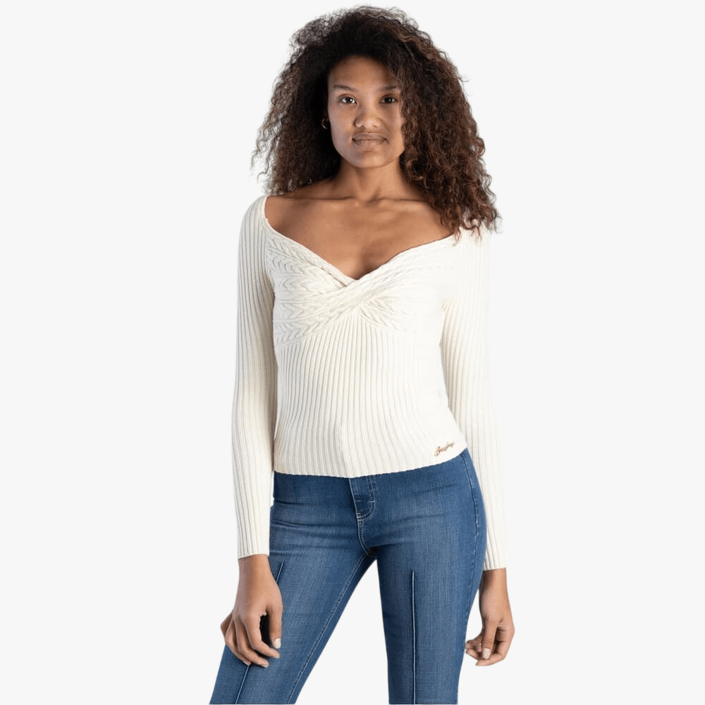 Sissyboy Knit Top Knot Detail Cream | Sissy Boy