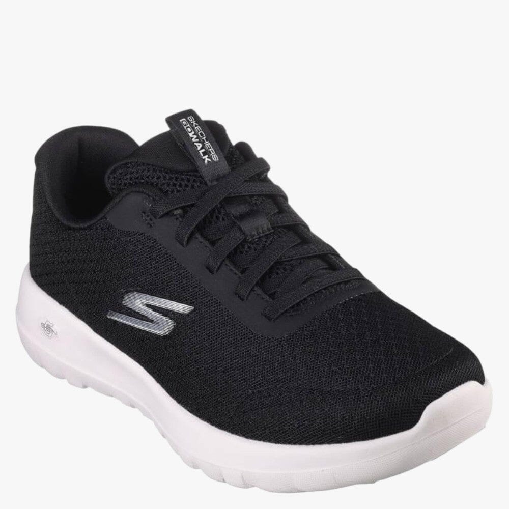 Skechers Womens Go Walk Joy Sea Wind Shoe Black White &gt;213-783 | Skechers