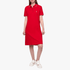 Polo Womens Leah Stretch Short Sleeve Golfer Dress Red | Polo