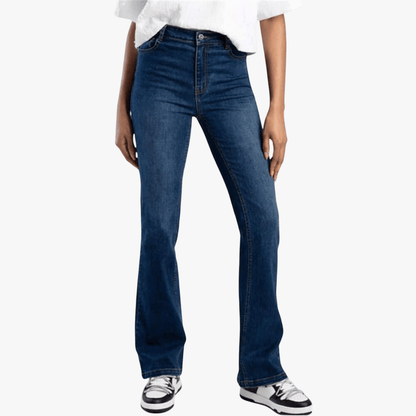 Sissy Boy Womens Mid Wasit Bootleg Jeans Med Vintage | Sissy Boy