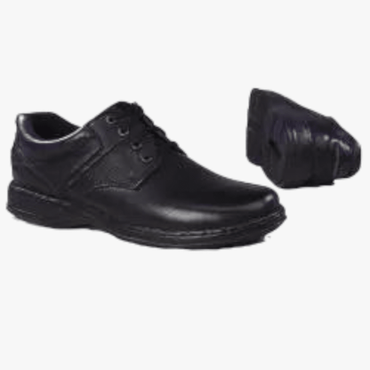 Hush Puppies Mens Bennett Leather Black >235-902 | Hush Puppies