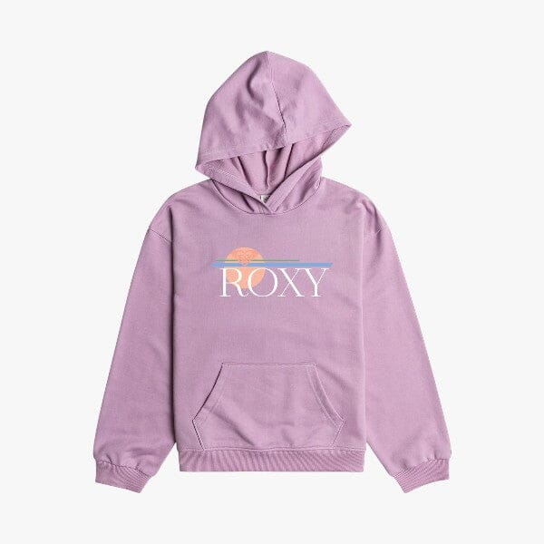 Roxy Girls Surf Feeling Hoodie Brushed A Crocus Petal | Roxy