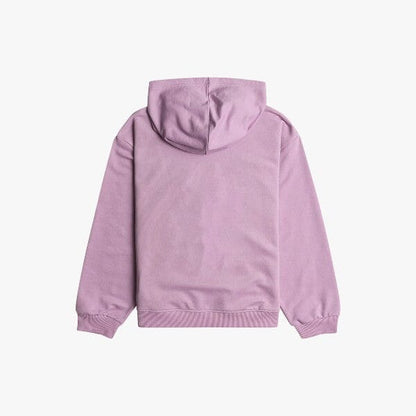 Roxy Girls Surf Feeling Hoodie Brushed A Crocus Petal | Roxy