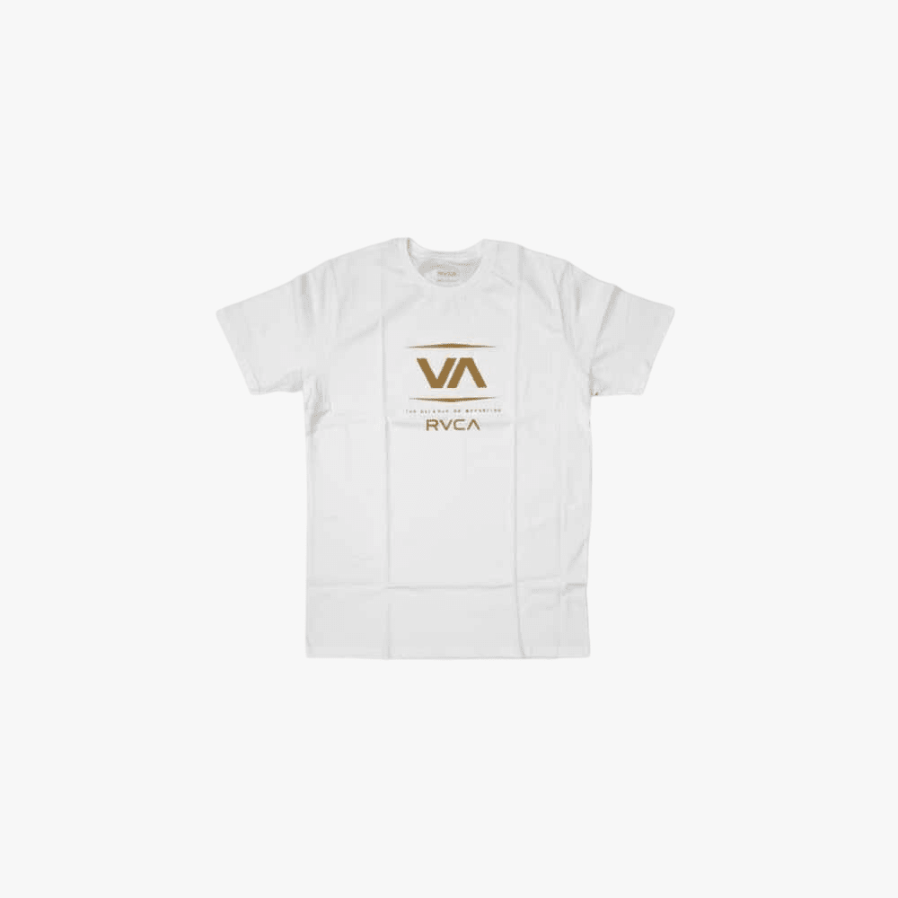 Rvca Mens After Balance Short Sleeve Tee White | Rvca