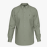 Polo Mens Essential Sateen Long Sleeve Shirt Sage | Polo