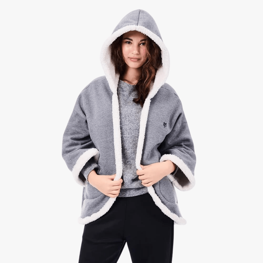 Fox Womens Shiver Pullover Hoody Grey Mel | Fox
