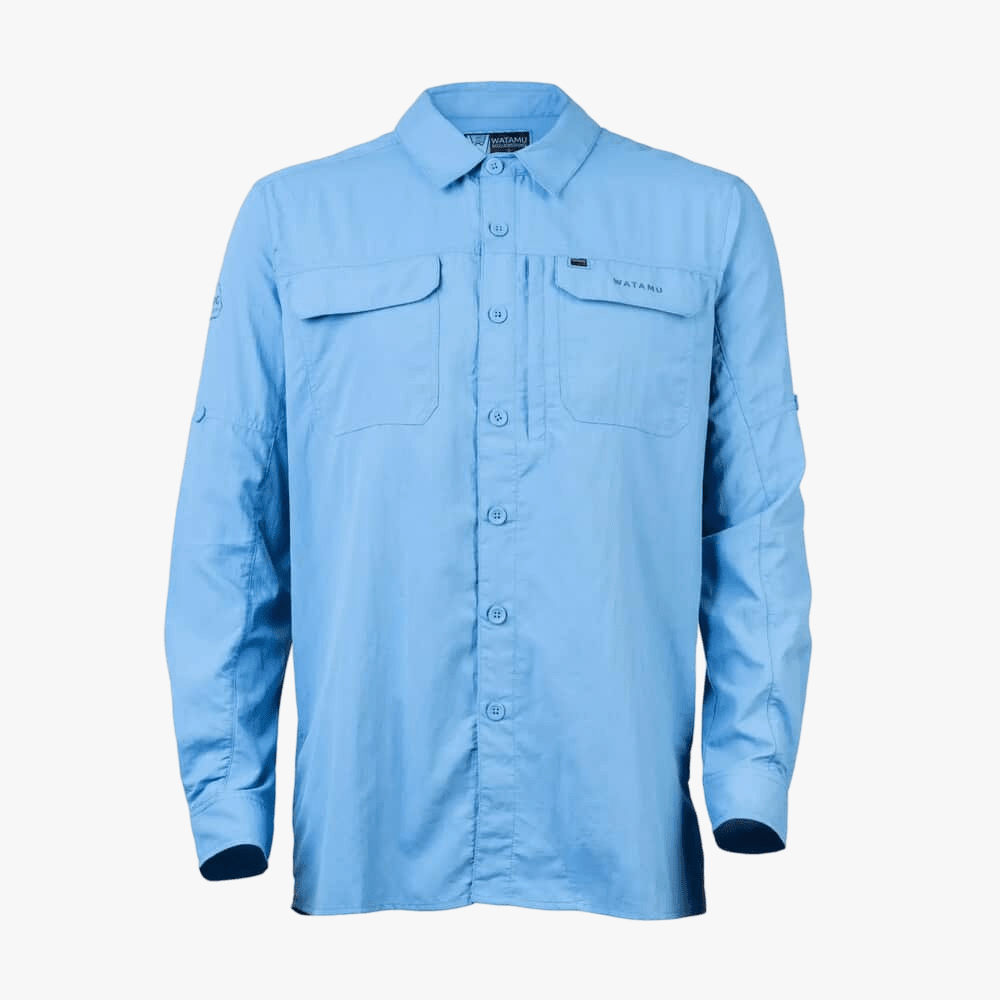 Watamu Mens Pemba Shirt Sky Blue | Watamu