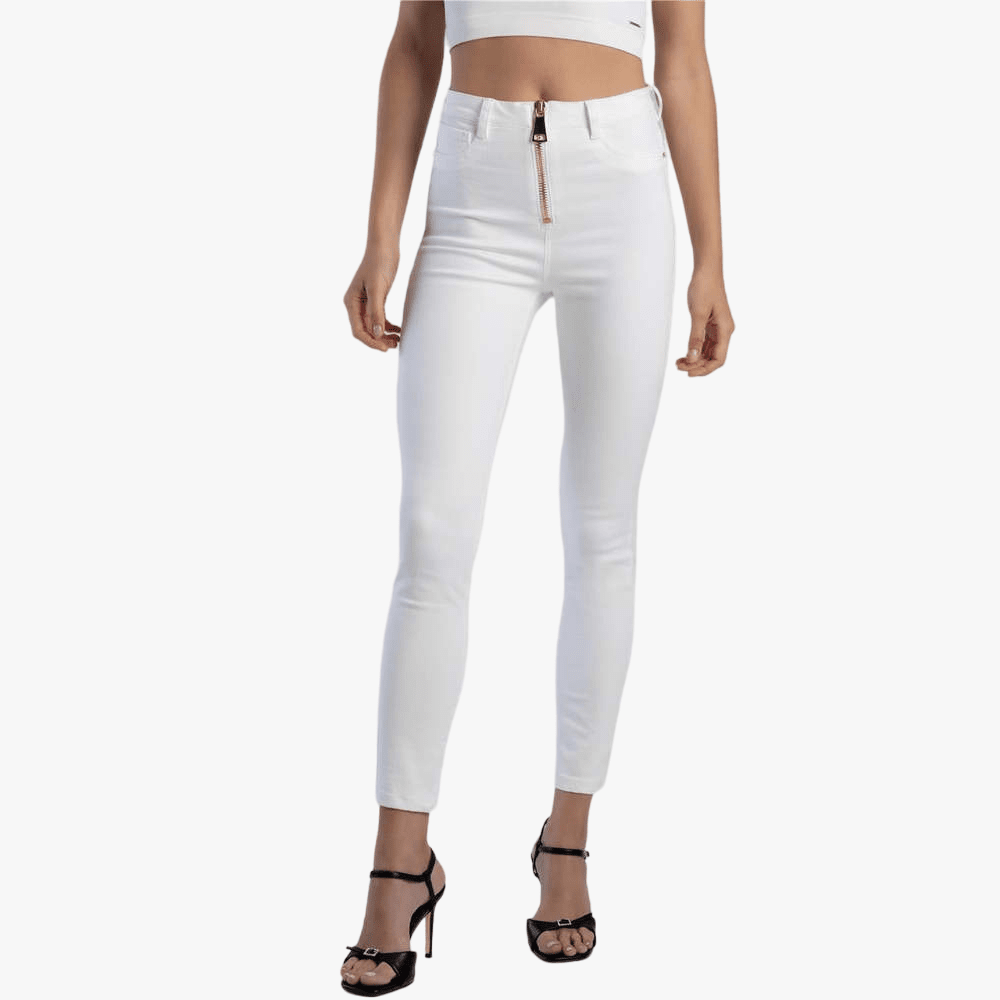 Sissy Boy Mid Waist Skinny Jean White | Sissy Boy