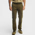 Jeep Mens Bolt Fixed Waist Twill Cargo Pants Olive | Jeep