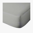 Cotton Co 400 Thread Super King Fitted Sheet 182X200+40 Silver | Cotton Co