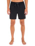 Hurley Mens One And Only Solid Volley 17" Boardshorts Black | Hurley