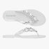 Holster Womens Embellish Sandal White Clear | Holster