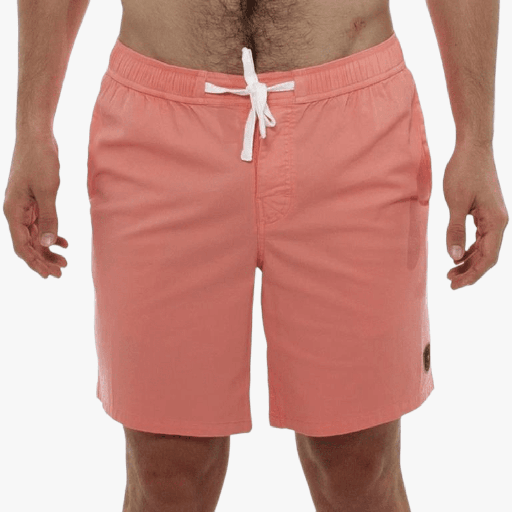 Lizzard Mens Simon Boardie Shorts Coral Almond | Lizzard