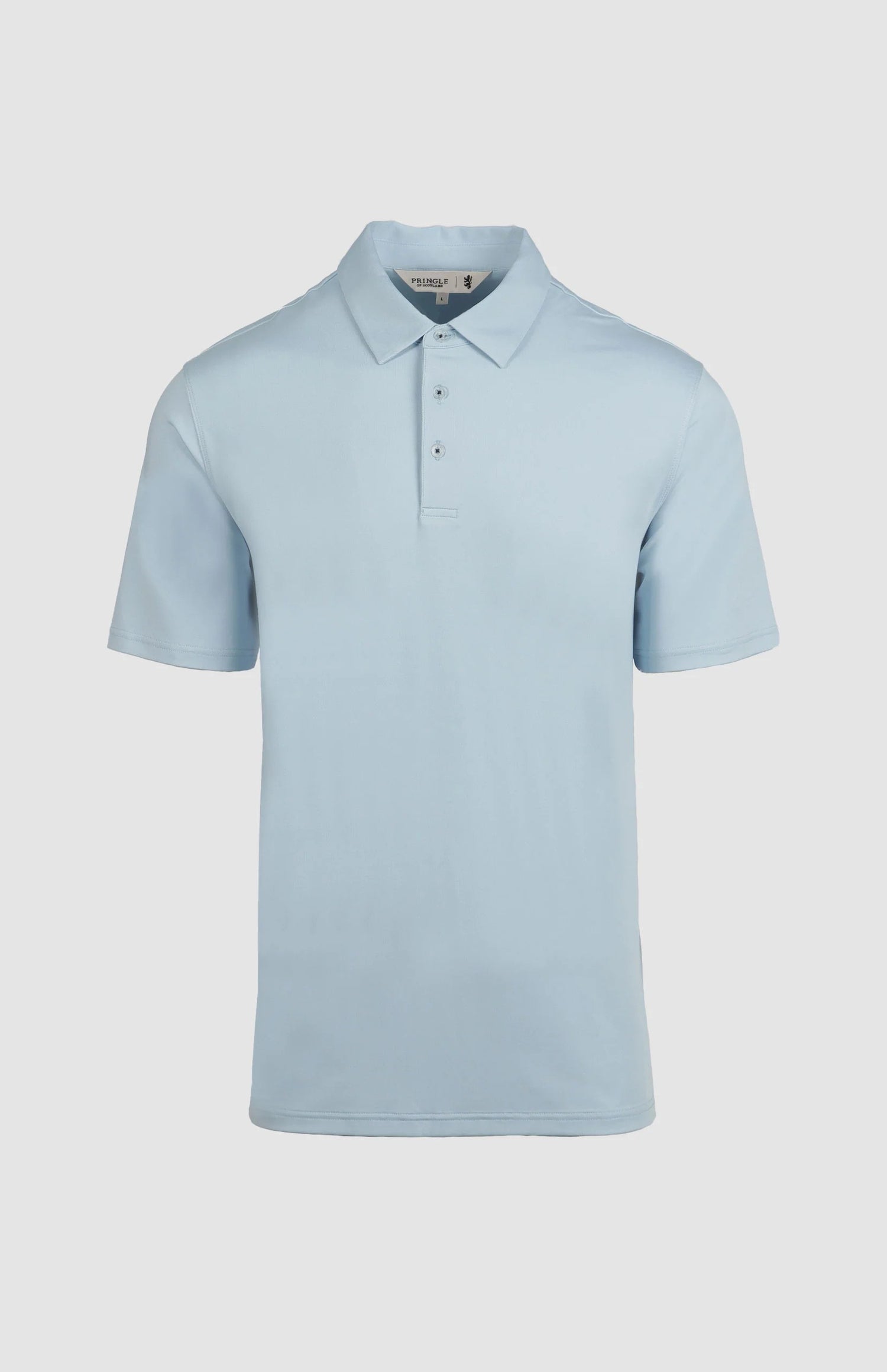 Pringle Mens Ben Tech Golfer Light Blue