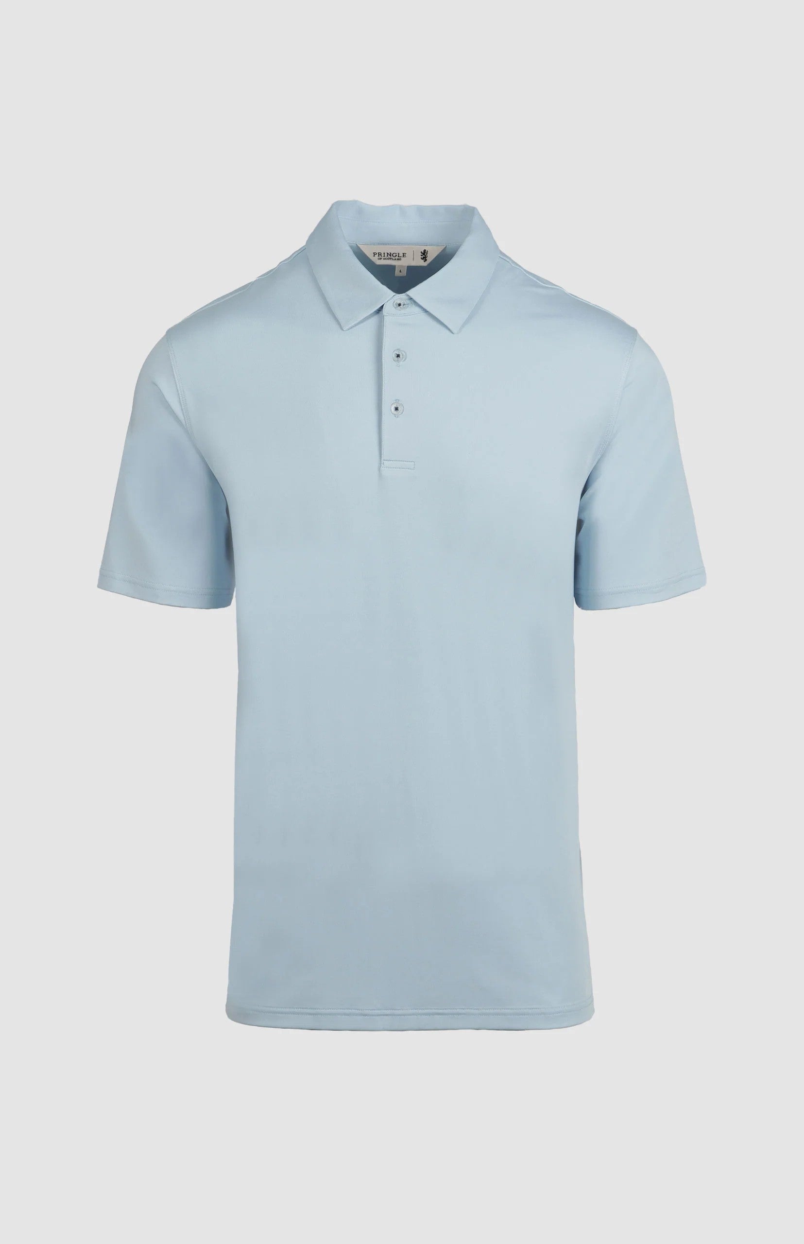 Pringle Mens Ben Tech Golfer Light Blue