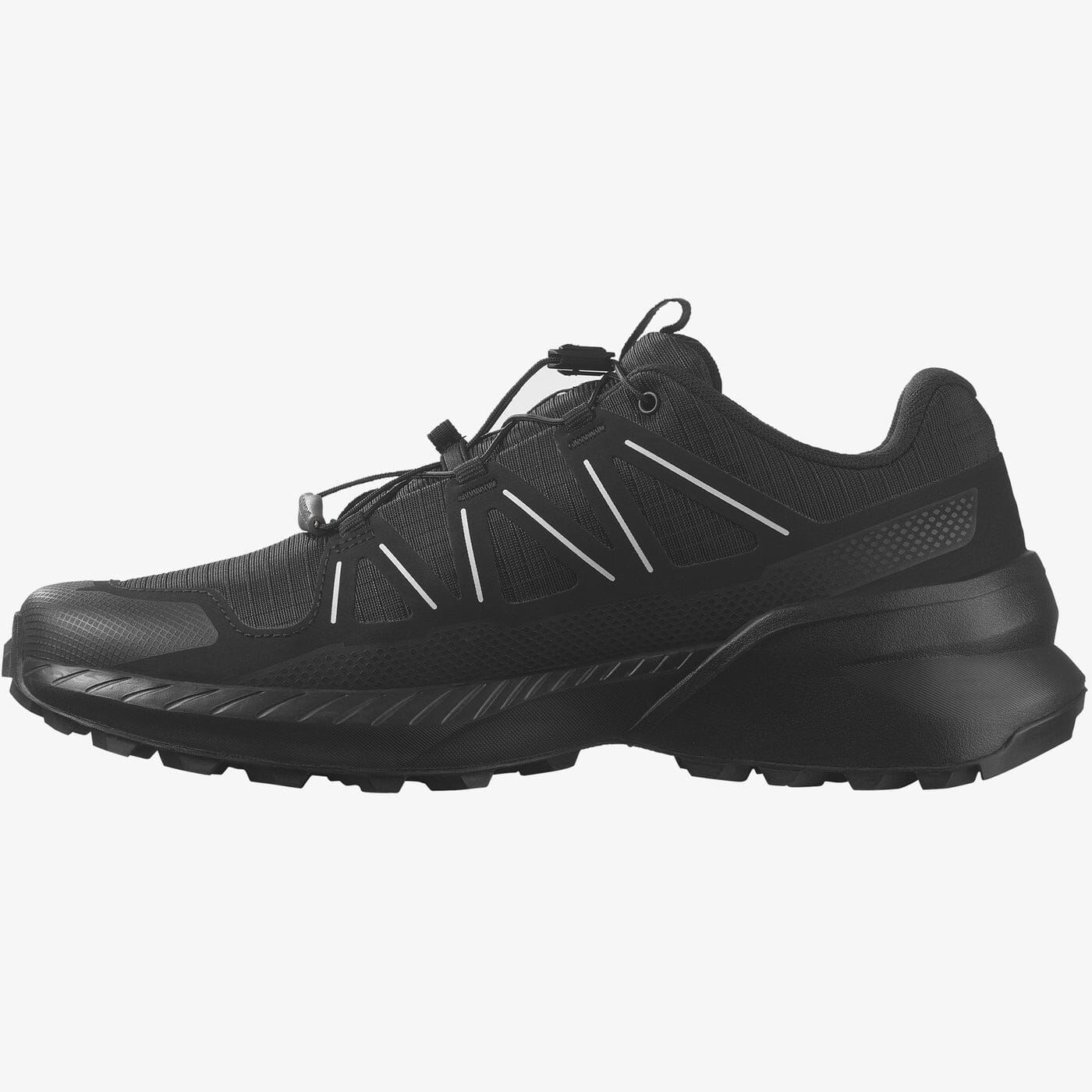 Salomon Mens Speedcross Peak Trail Sneaker Black Black Glacgr | Salomon