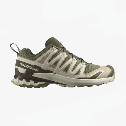 Salomon Mens Xa Pro 3D V9 Trail Sneaker Deep Lichen Safari Dk Earth | Salomon