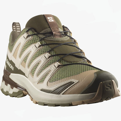Salomon Mens Xa Pro 3D V9 Trail Sneaker Deep Lichen Safari Dk Earth | Salomon