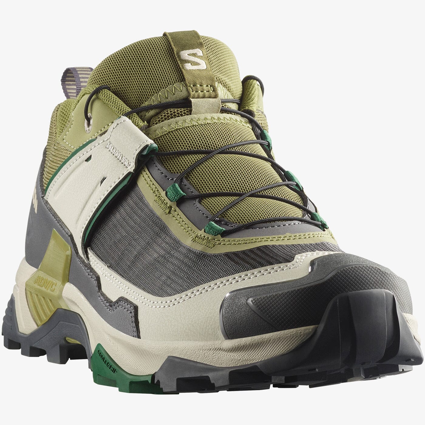 Salomon Mens X Ultra 5 Hiking Shoe Aloe Asphalt Eden | Salomon