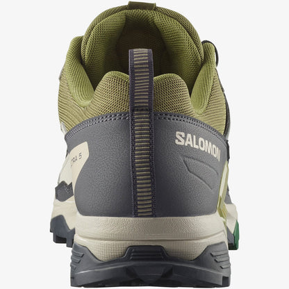 Salomon Mens X Ultra 5 Hiking Shoe Aloe Asphalt Eden | Salomon