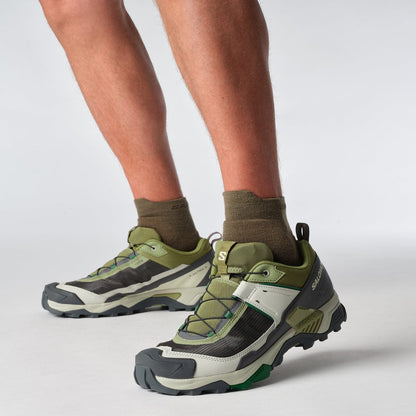 Salomon Mens X Ultra 5 Hiking Shoe Aloe Asphalt Eden | Salomon