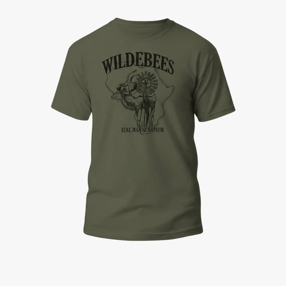 Wildebees Afrika Kudu Tee Moss | Wildebees