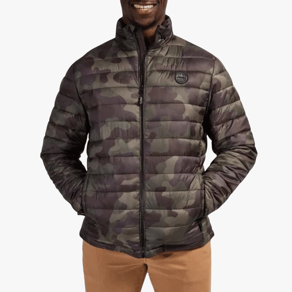 Jeep Mens Core Puffer Jacket Camo | Jeep