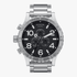Nixon 51-30 Chrono Stainless Steel Strap Black Face | Nixon