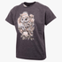 Wildebees Girls Barn Owl Badge Short Sleeve Tee Dove | Wildebees