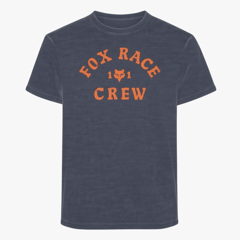 Fox Boys Race Short Sleeve Tee Heather Navy | Fox
