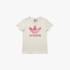 Adidas Girls Logo Play Tee Cream White | Adidas