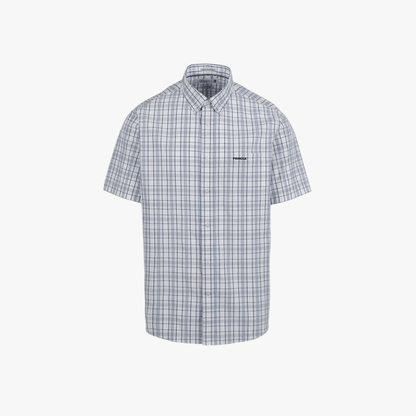 Pringle Mens Aspen Short Sleeve Classic Shirt Blue | Pringle