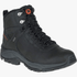 Merrell Mens Vego Mid Leather Waterproof Hiking Boot Black | Merrell