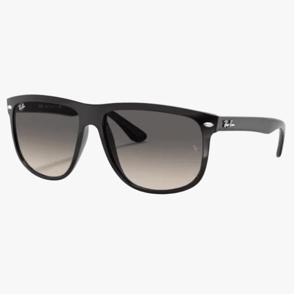 Rayban Boyfriend Black Frame Sunglass Grey Lens Rayban