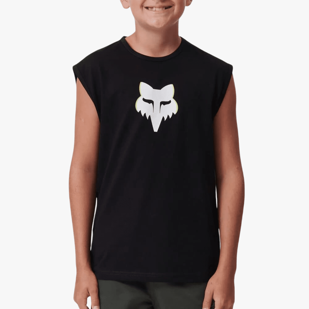 Fox Boys Image Head Tanl Black | Fox