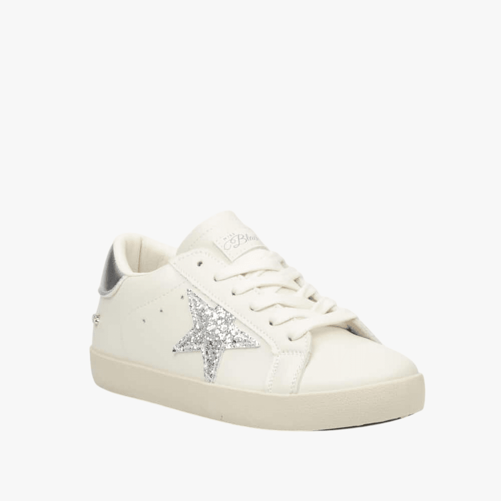Miss Black Womens Veta 1 Sneaker Silver | Miss Black