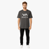 Rvca Mens Different Ways Short Sleeve Tee Off Black | Rvca